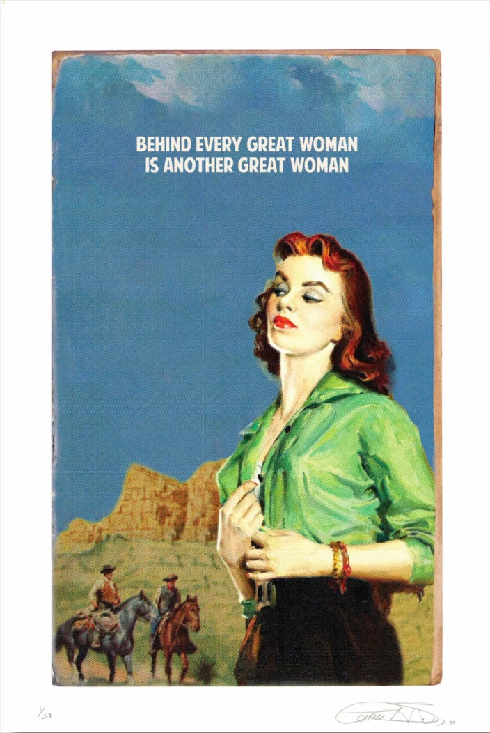 Behind Every Great Woman, Is Another Great Woman