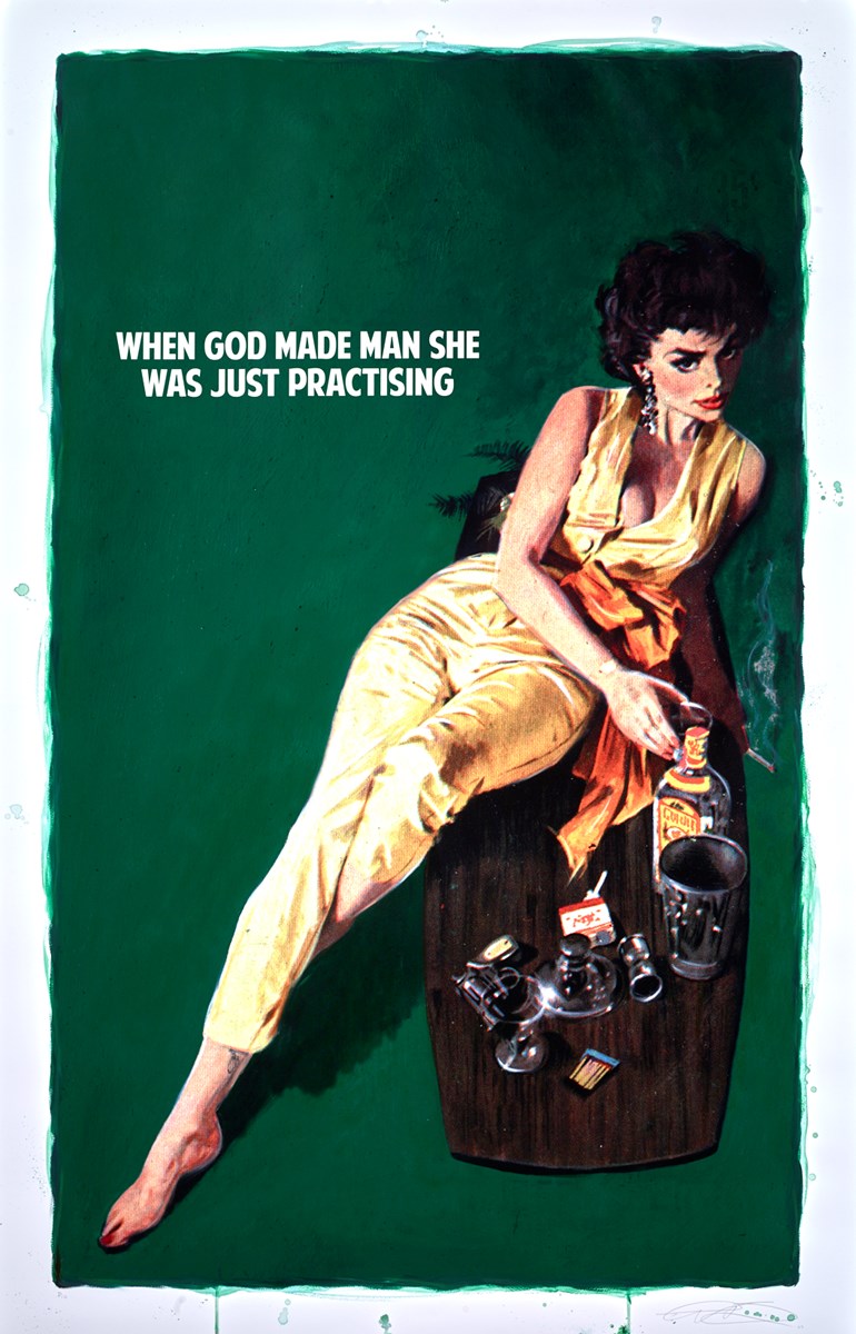 When God Made Man She Was Just Practising