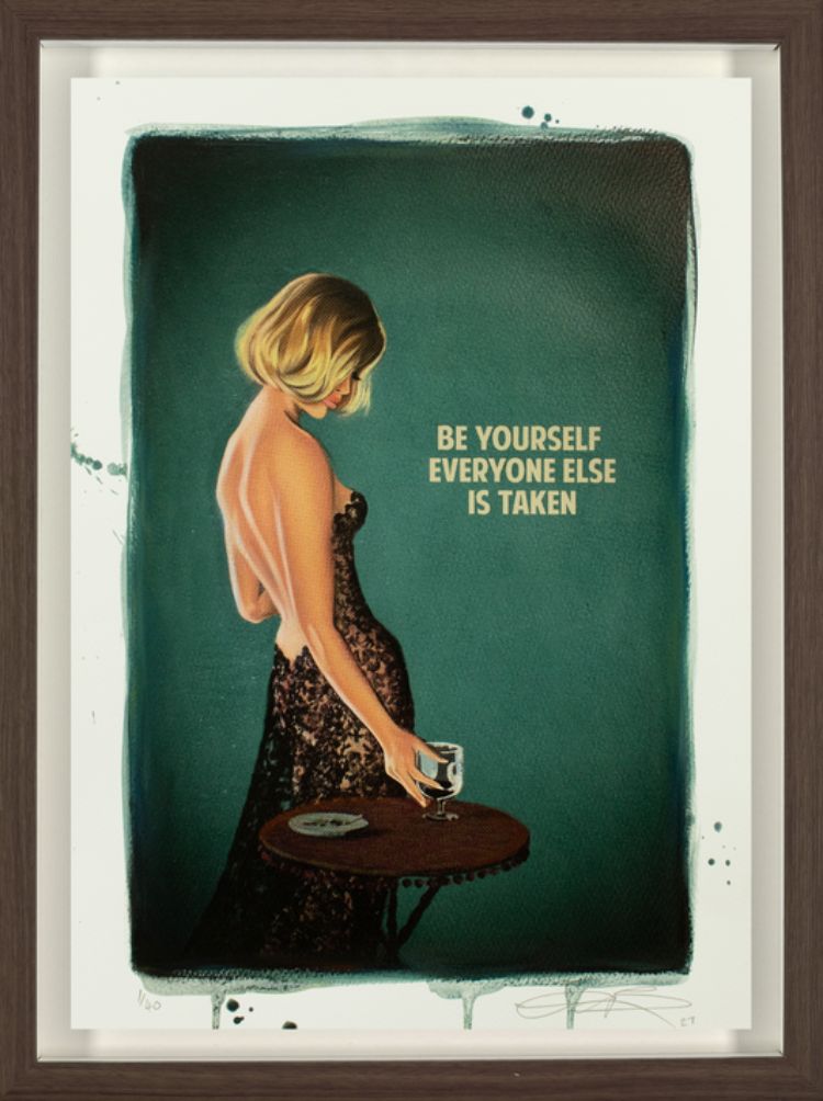 Be Yourself (Hand Coloured) Small