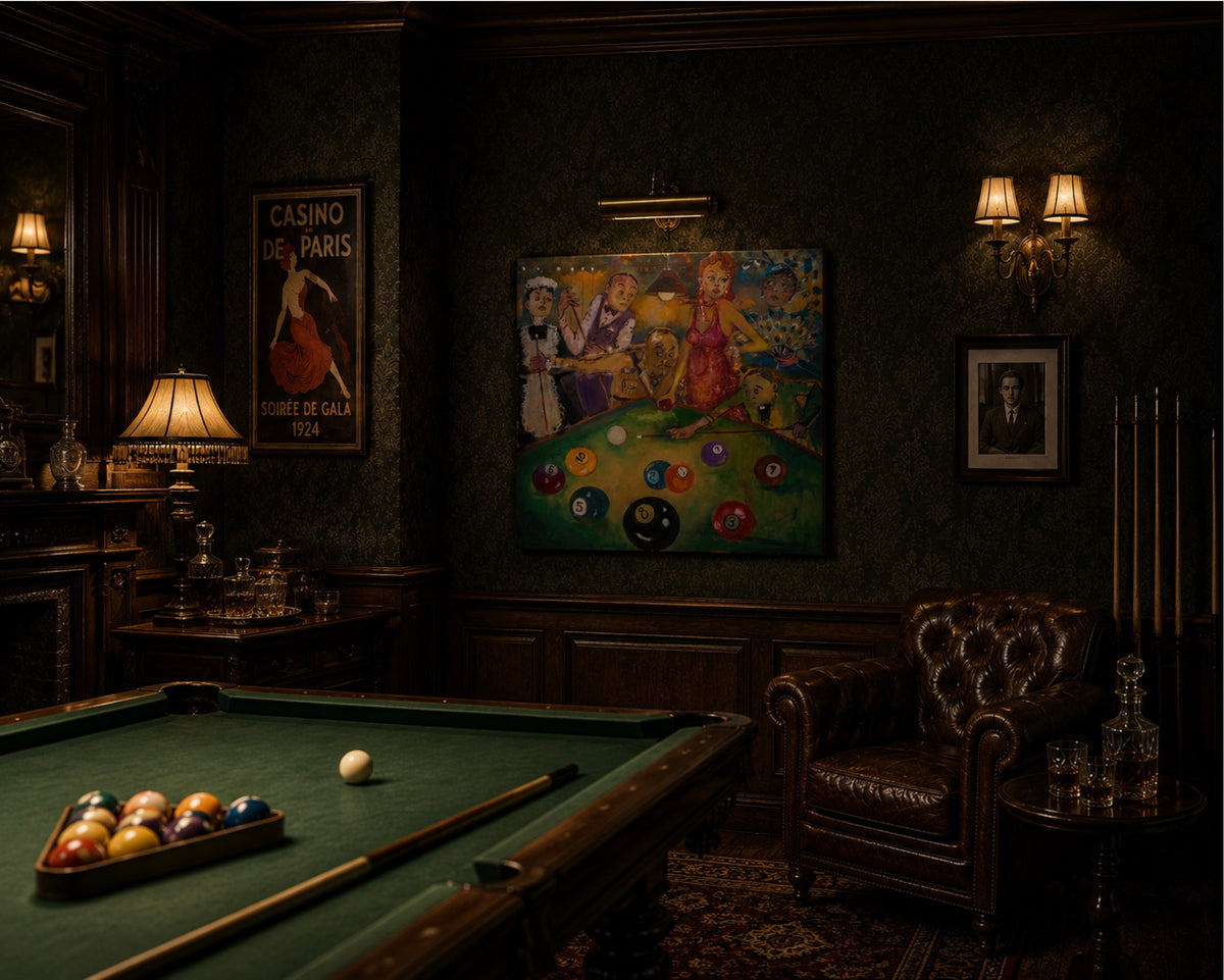 In the Billiard Room
