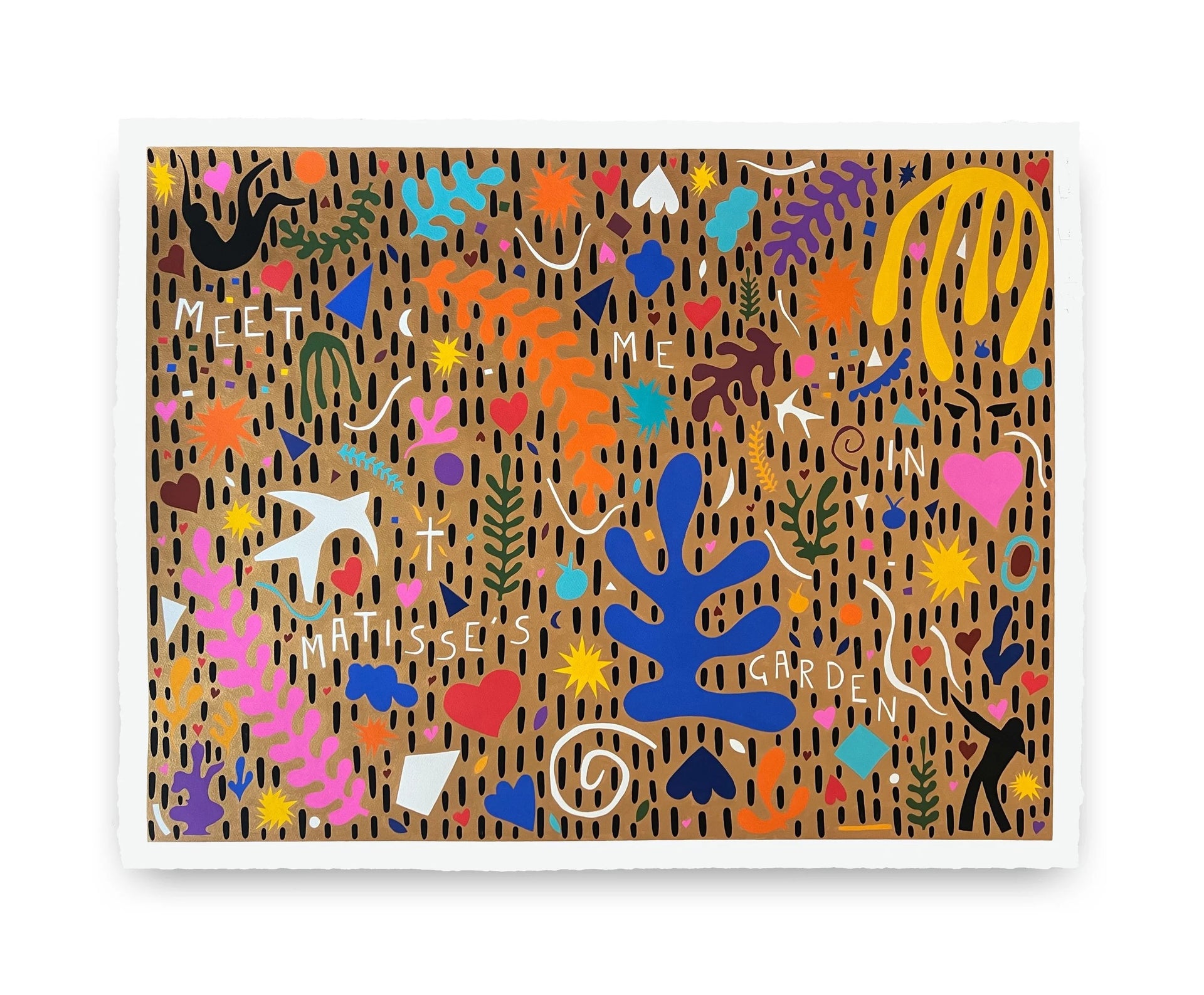 Meet me in Matisse's Garden (Gold)