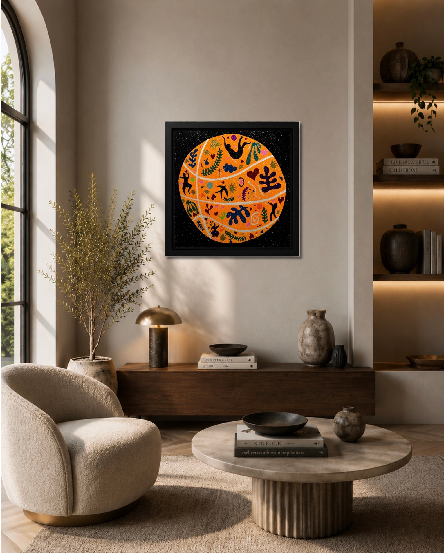 Henri Matisse's Basketball Glitter