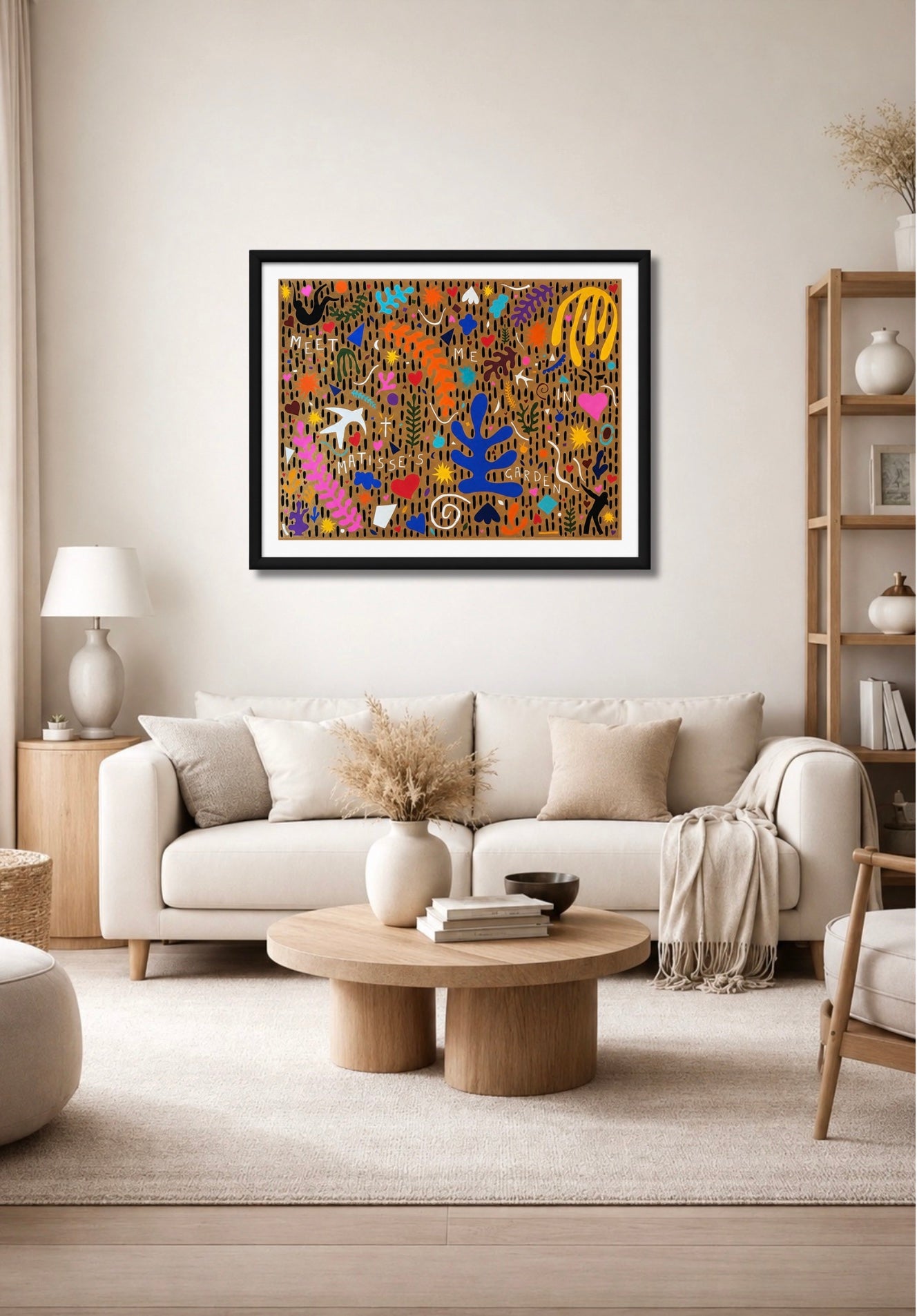 Meet me in Matisse's Garden (Gold)