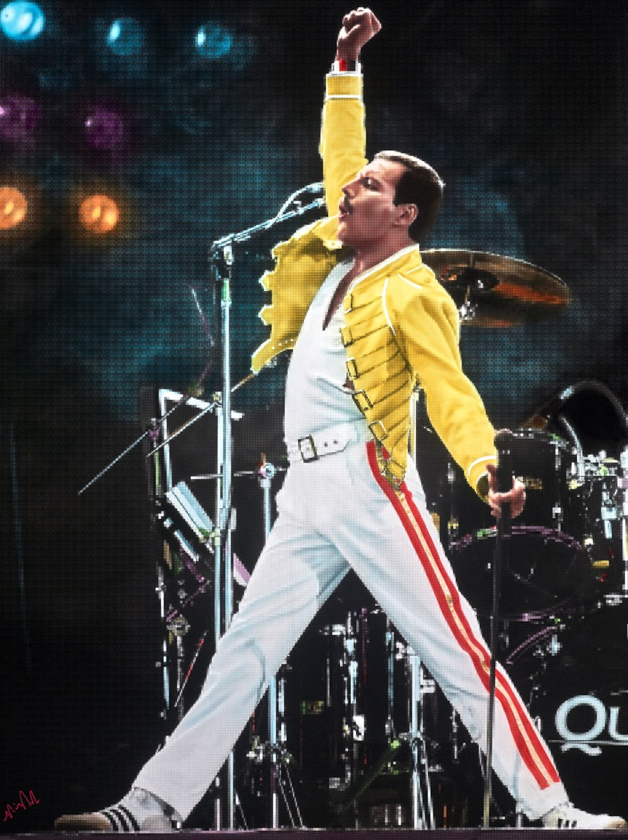 Freddie Mercury by Nick Holdsworth