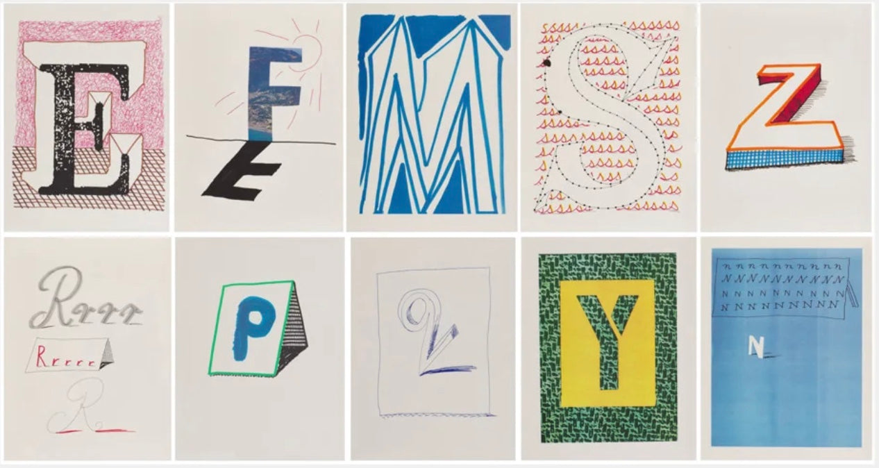 Hockney's Alphabet, 1991