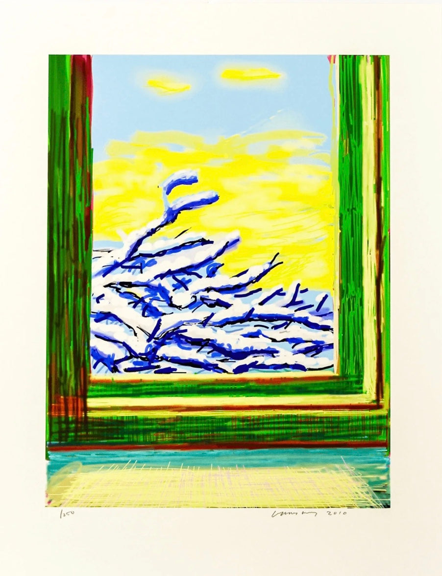 My Window. Art Edition (No. 501–750), iPad drawing ‘No. 610', 23rd December 2010, 2019