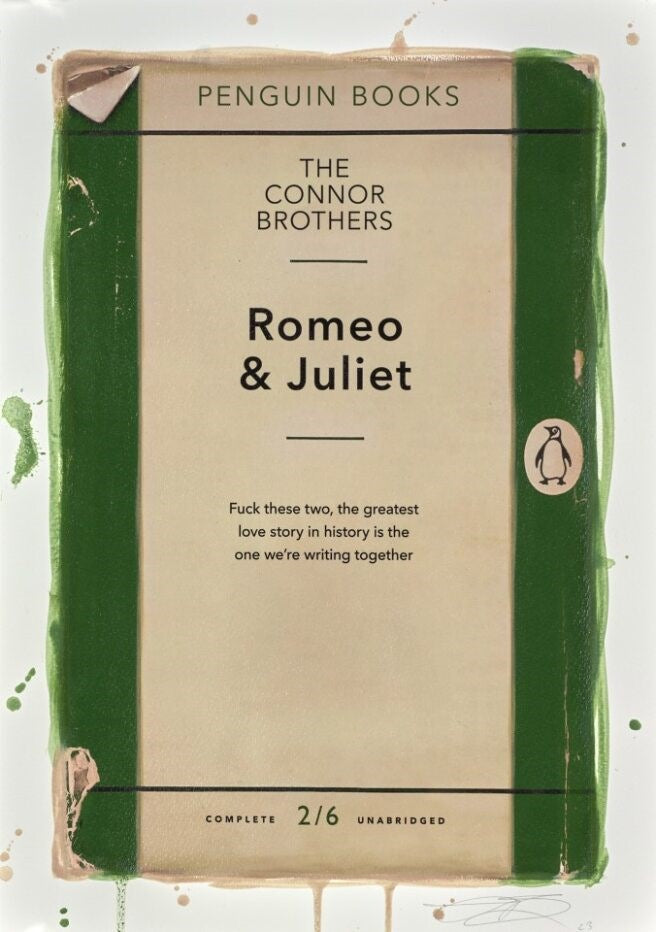 Romeo and Juliet (Small Hand Coloured)