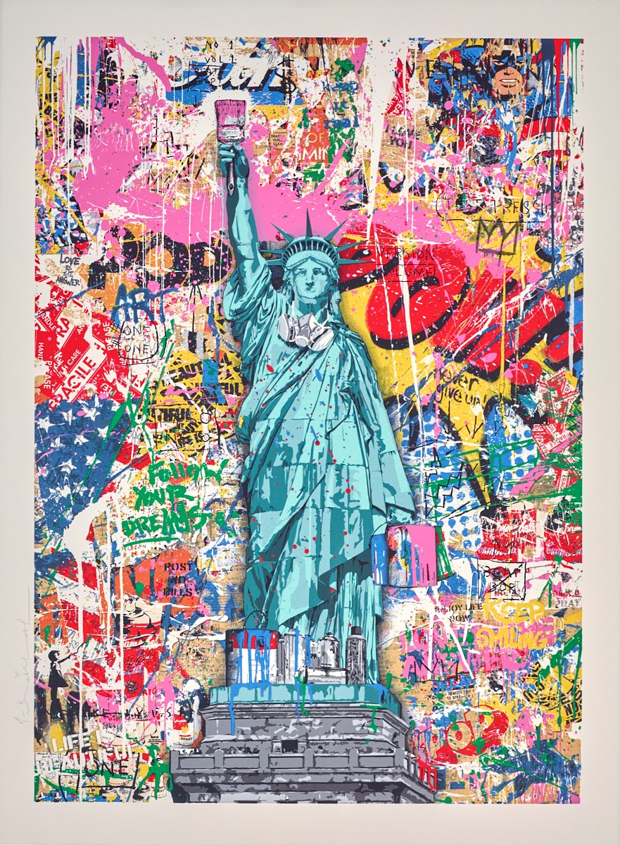 Liberty '22 by Mr. Brainwash