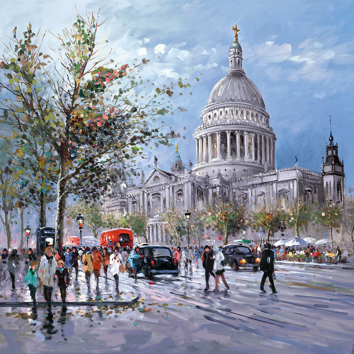 Heading to St Paul's by Henderson Cisz