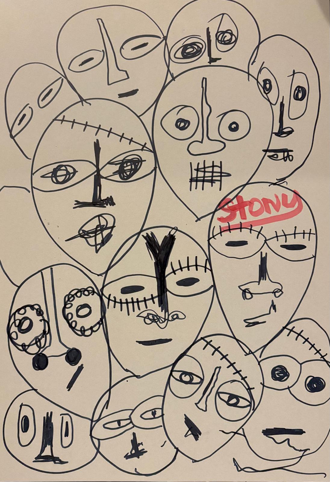 7 Billion People 14 Billion Faces