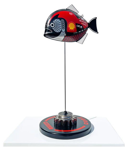 2023 Red Racing Charles Leclerc Baby Piranha Sculpture