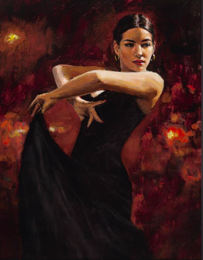 Colours of Flamenco (Red)