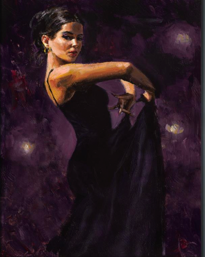 Colours of Flamenco (Purple)