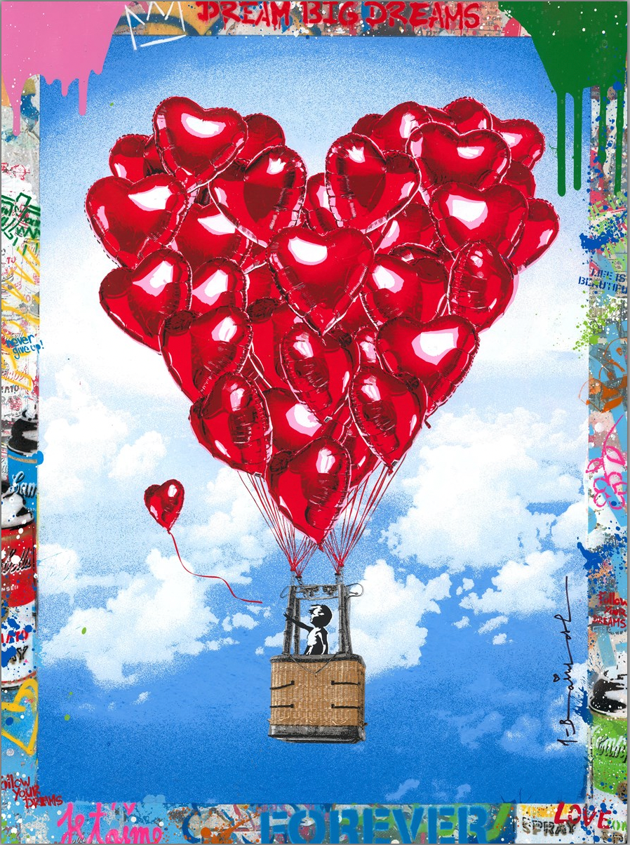 High On Love by Mr Brainwash