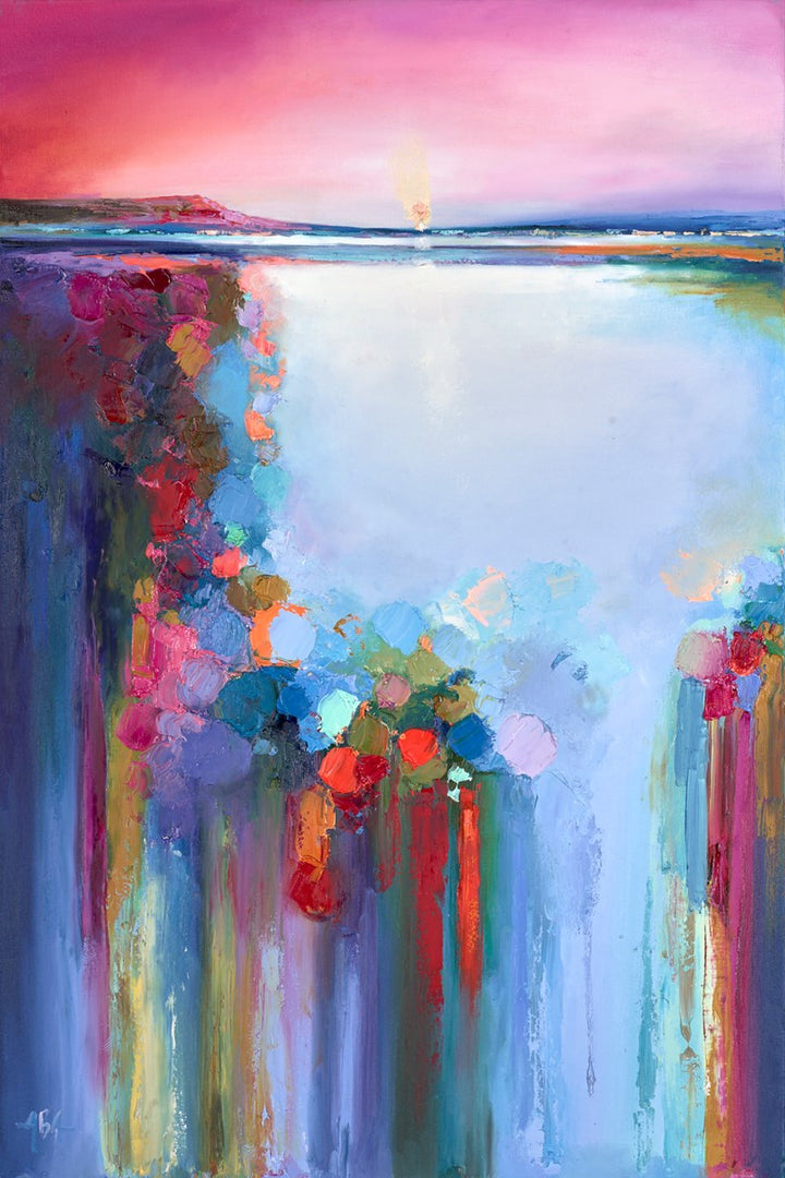 Cascading Colours II- Original by Anna Gammans