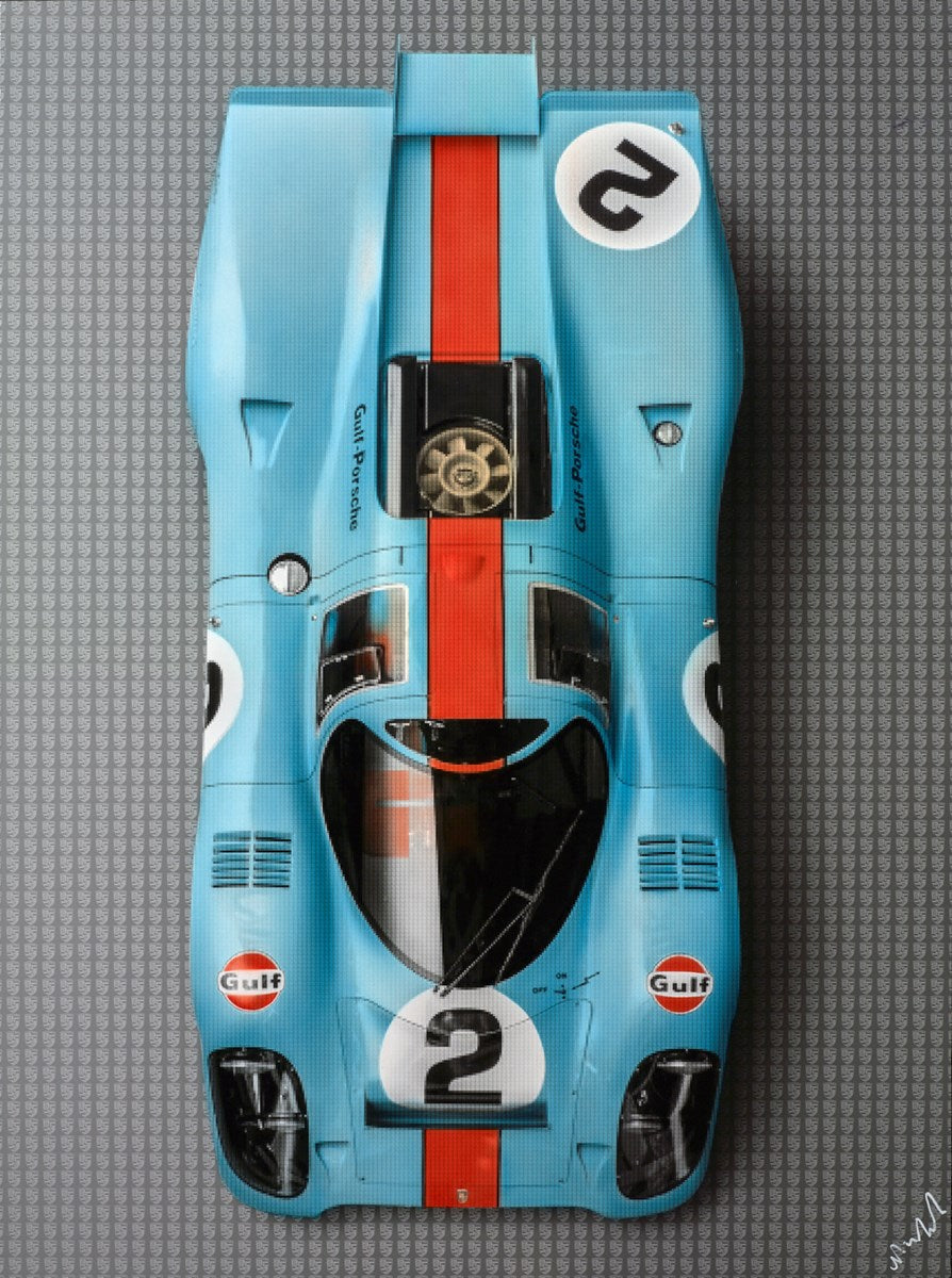 Gulf Porsche by Nick Holdsworth