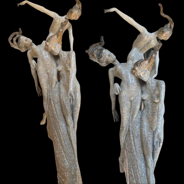 The Three Graces - Maquette - Original Artist Proof by Carl Payne