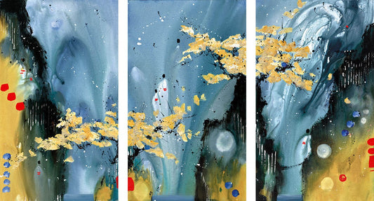 The Golden Reach (Triptych)